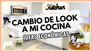 🌟CAMBIO DE LOOK A MI COCINA * TRANSFORMACIÓN DE MI COCINA SIN GASTAR MUCHO  DINERO| IDEAS ECONOMICAS