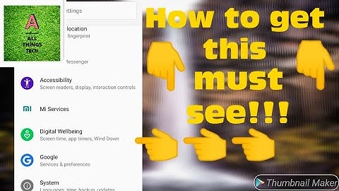 How to get the digital wellbeing setting for all Android pie devices||||||||All Things Tech||||||||