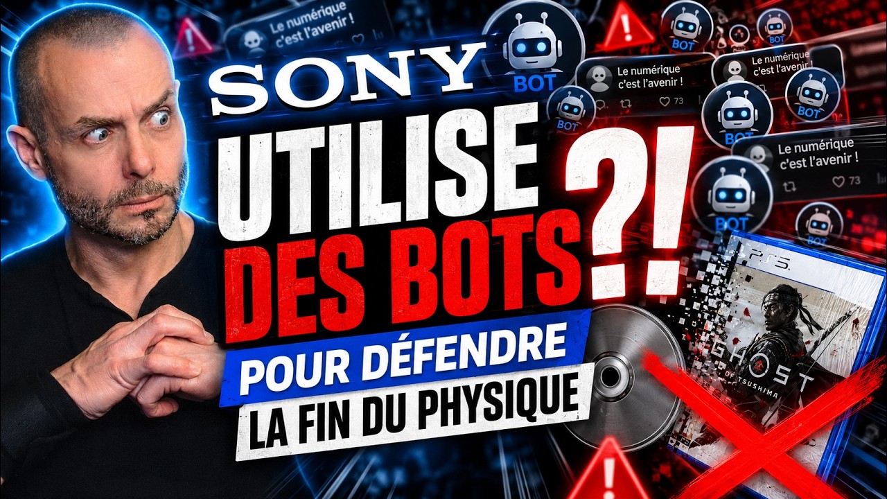 Sony accusé d’utiliser des bots pour défendre la fin des disques PlayStation