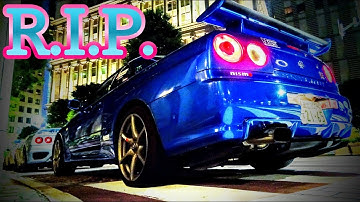 追悼ポール・ウォーカーの命日👿"Dude almost Had you" R.I.P. Paul Walker 1973 - 2013🚗GT-R vlog Japan🇯🇵2013年11月30日から7年