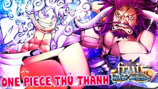 Roblox - GAME ANIME ONE PIECE THỦ THÀNH SỞ HỮU KATAKURI VÀ KIZARU CỰC KHỦNG - Fruit Tower Defense screenshot 1