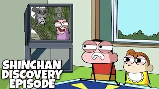 When Shinchan Reacts To  Discovery Channel | Shinchan new discovery episode screenshot 5