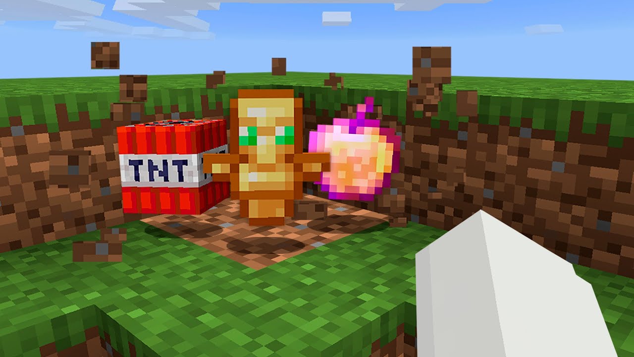 MINECRAFT pero con DROPS ALEATORIOS