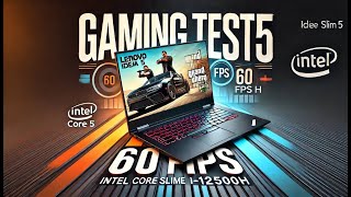 GTA 5 High Settings Test on Lenovo IdeaPad Slim 5 (i5-12450H) | Laptop Gaming Benchmark 2025