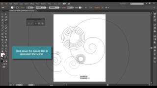 Adobe Illustrator CC Spiral Tool