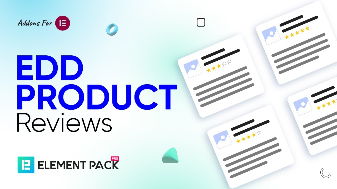 How to Use EDD Product Reviews | Best Elementor Addons for WordPress ...