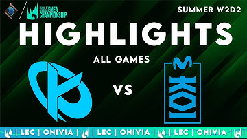 KC vs MKOI Highlights ALL GAMES — LEC Summer 2025 — Karmine Corp vs Movistar KOI by Onivia