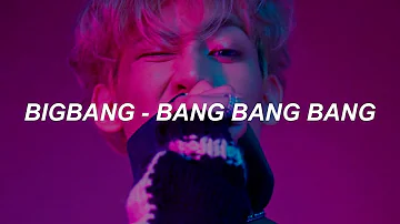 BIGBANG - 뱅뱅뱅 (BANG BANG BANG) Easy Lyrics