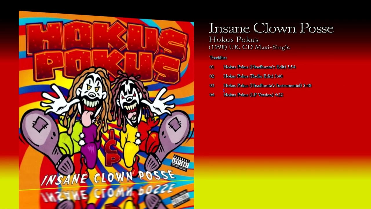 Insane Clown Posse (1998) Hokus Pokus [CD Maxi-Single] - YouTube