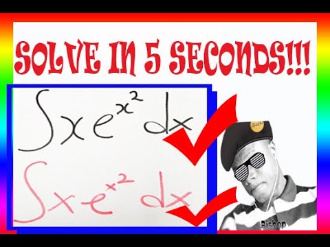 INTEGRATION BY SUBSTITUTION IN JUST 5 SECOND|| HOW AND WHY TO INTEGRATE