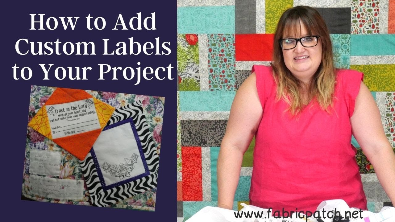 All about quilt labels: 5 methods for labeling your quilts — Lee