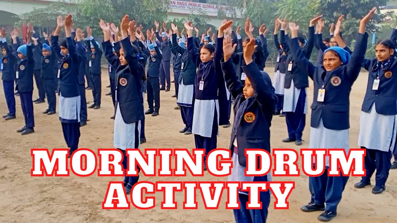 || Morning Drum Activity || PT through Drum Beats || bkdps ||