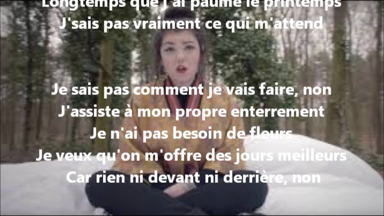 [LYRICS] Comment je vais faire - Hoshi (paroles) - YouTube Music