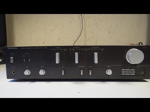TECHNICS SU-V303 INTEGRATED AMPLIFIER JAPAN 1982 REVIEW 2020 P1
