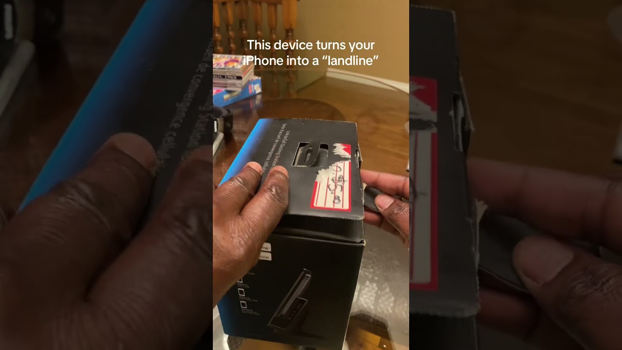 Это классное устройство превращает ваш iPhone в стационарный телефон.
