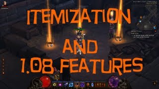 Diablo 3 - Itemization Blog & 1.08 Features