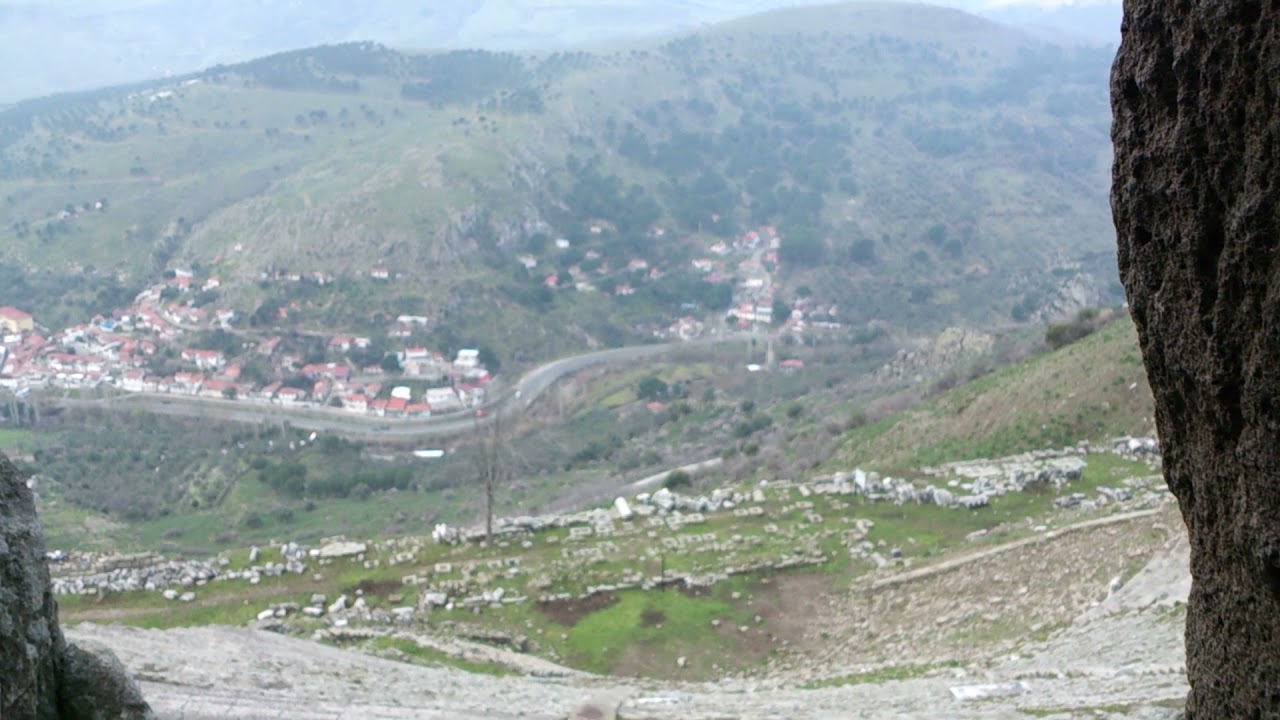 Entering the Pergamon Theater