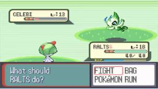 Pokemon Ruby - The Secret of Route 117 - Celebi