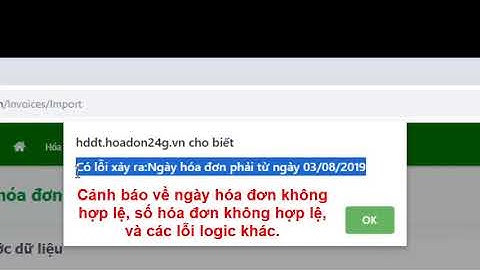 4. Hoadon24G.vn - Cách Import hóa đơn nhiều dòng hàng/ Nhiều hóa đơn cùng lúc