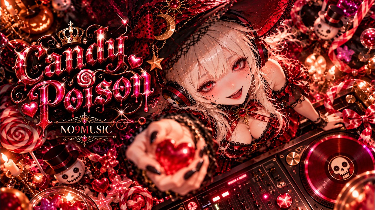 Candy Poison 🍬🖤 | Halloween Electro Swing MV | NO9 MUSIC - YouTube