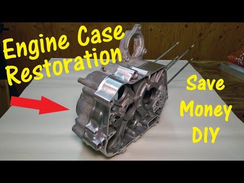 DIY Motorcycle Engine Case Restoration