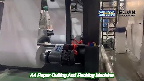 a4 copy paper 4 pockets 5 rolls production line full automatic