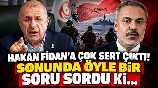 Ümit Özdağ Hakan Fidan'a Çok Sert Çıktı! “Amerikalıların Yapamadığını Bizden...”