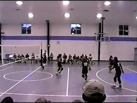 2000 / 08 / 17 Volleyball Game Baytown Christian Academy, Camera Fixed Hillcroft, Unknown players