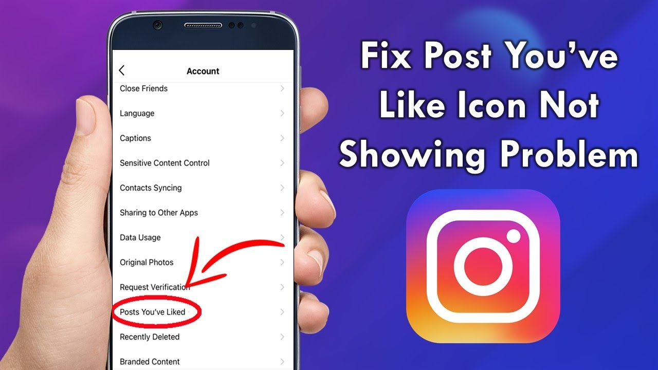 How to Fix Instagram Post You’ve Like Icon Not Showing Problem Solve ...