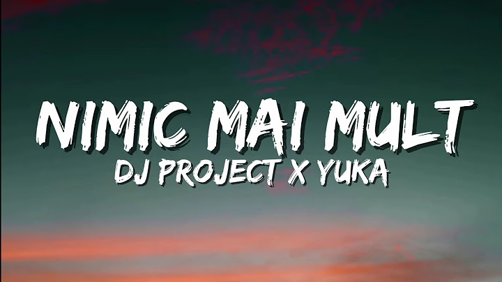 DJ Project x Yuka - Nimic mai mult | Versuri oficiale | 2024