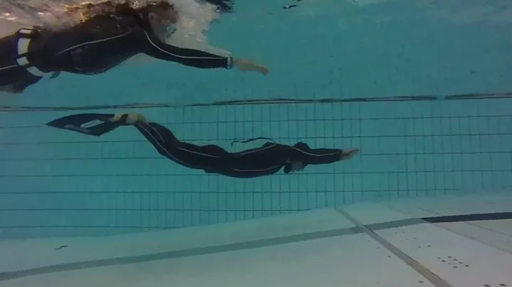 Carl Atkinson 150m dynamic at Go Freediving Poole ...