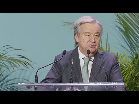 Un chief urges efforts to stop destruction of planet, make peace with nature