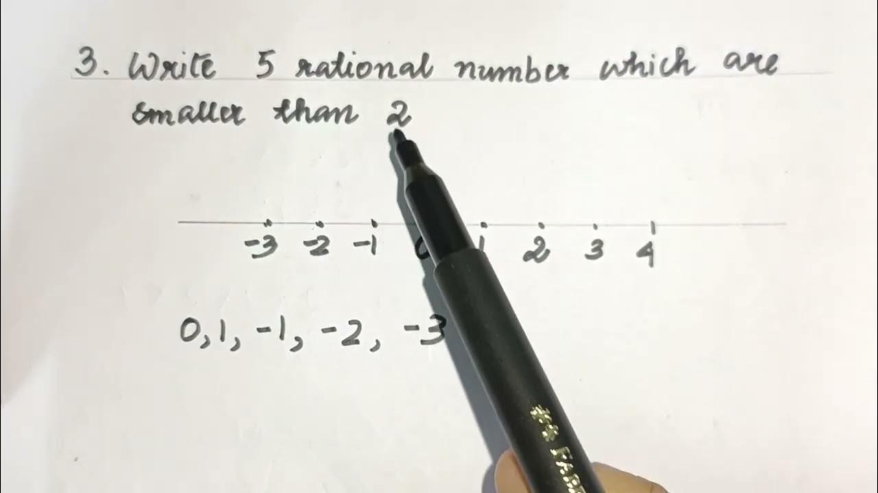 Rational numbers class 8 exercise 1 2 questions 1 2 3 4 in english 