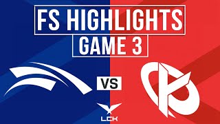 HLE vs KC Highlights Game 3 | First Stand 2025 Finals | Hanwha Life Esports vs Karmine Corp
