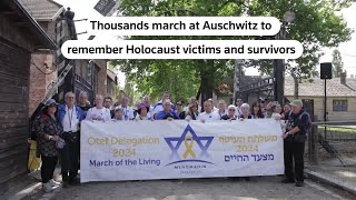 Holocaust survivors march in Auschwitz in shadow of Oct. 7 attacks | REUTERS