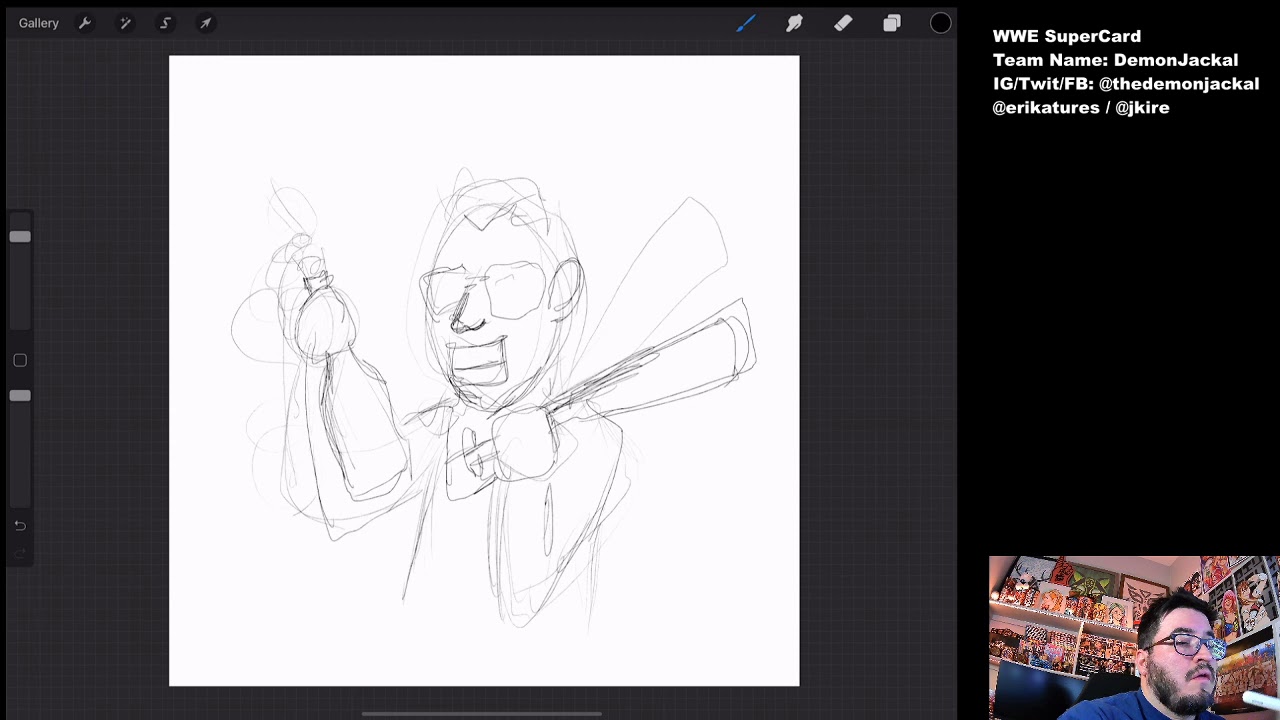 Drawing in Procreate! - July 16, 2020 