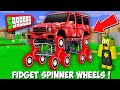 Why did I BUY A CAR WITH FIDGET SPINNER WHEELS in Minecraft ? NEW STRANGE CAR !