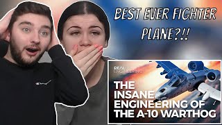 Brits React to The Insane Engineering of the A-10 Warthog | British Couple React