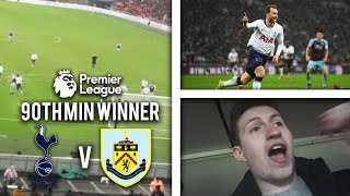 90TH MINUTE HEARTBREAK... - SPURS VS BURNLEY AWAY DAY VLOG