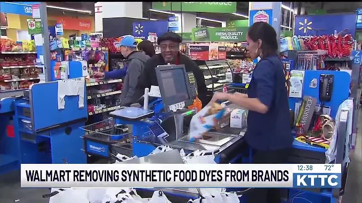 Walmart reportedly removing synthetic food dyes from brands