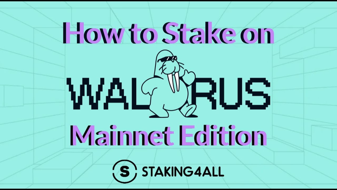 Stake your Walrus tokens on mainnet