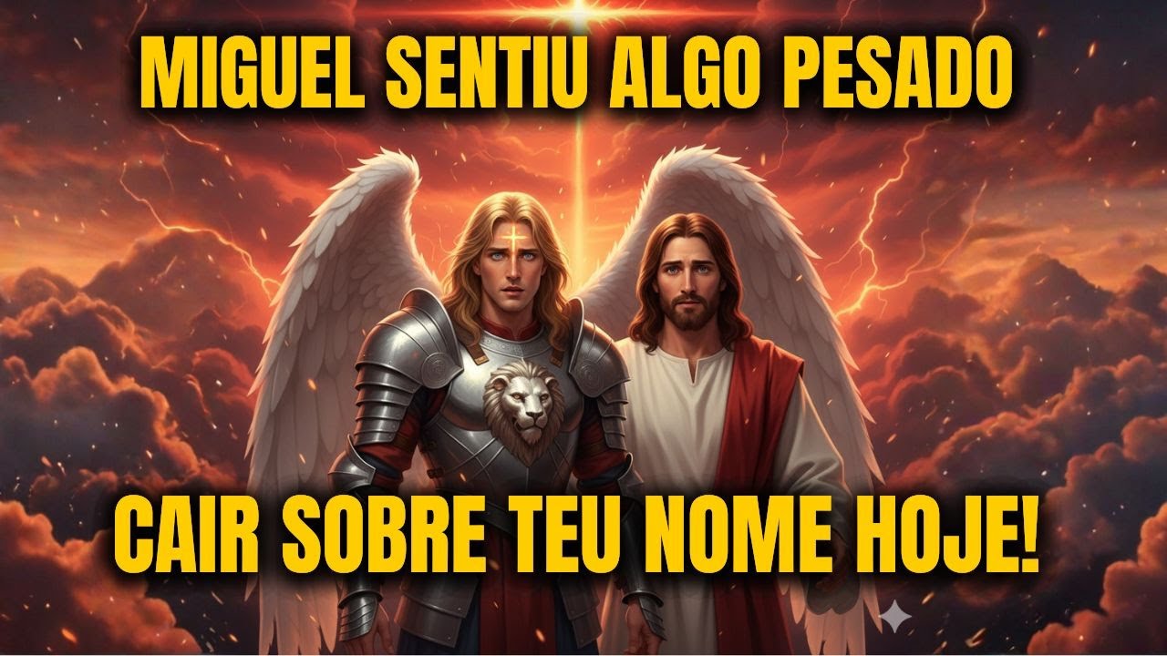 MIGUEL SENTIU ALGO PESADO CAIR SOBRE TEU NOME HOJE!