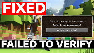 How To Fix Minecraft Failed To Verify Username Error