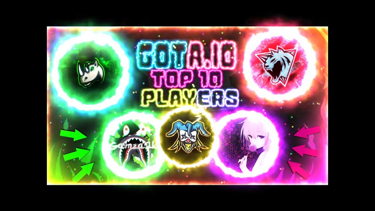 GOTA.IO - NEW TOP 10 BEST PLAYERS!