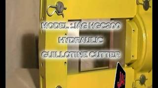 JAG HGC200 CUTTING 80MM STEEL CHANNEL SECTION