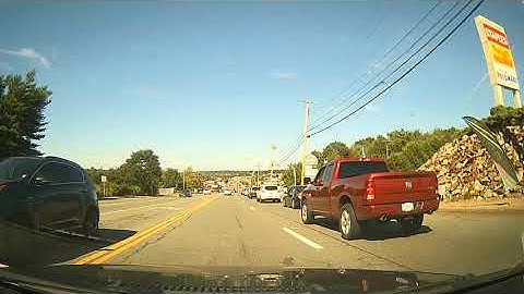 Driving in Warwick, Rhode Island