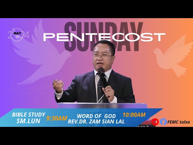 PENTECOST SUNDAY SERVICE | MAY 19-2024| 10AM class=