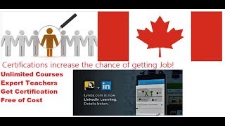 Free CERTIFICATIONS & Courses || JOB for new Immigrants in CANADA