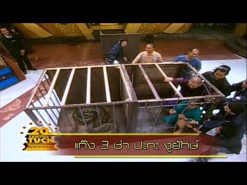 แก๊ง 3 ช่า ปะทะ งูยักษ์ | ช็อตเด็ด 3 ช่า