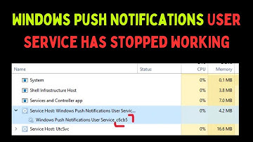 How to Fix Windows Push Notifications User Service Has Stopped Working on Windows 11